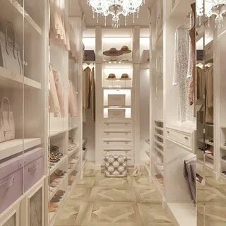 Charming and functional dressing room. 