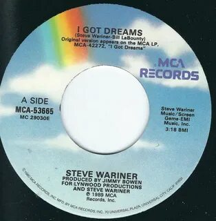 Steve Wariner - I Got Dreams (1989, Gloversville Pressing, V