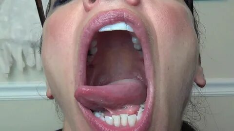 Tongue uvula fetish