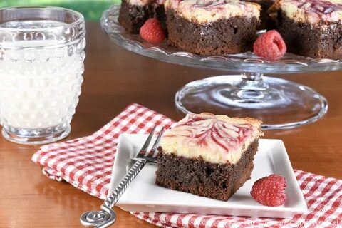 White Chocolate Raspberry Cheesecake Brownies For the Love o