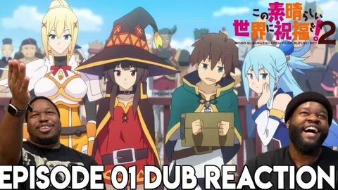 FREE KAZUMA! Konosuba Season 2 is FINALLY DUBBED! (Episode 1