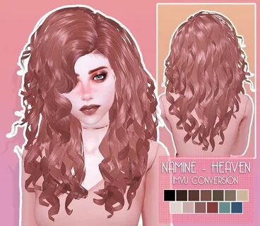 Down With Patreon - The Sims 4 Patreon Namine Hair (With ima