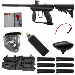 Spyder MR100 Pro Paintball Starter Package Diamond Black-015