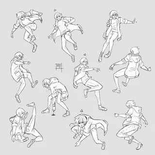 Body Drawing Falling Pose Reference - img-derp