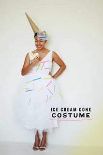 diy: ice cream cone costume Ice cream cone costume, Ice crea