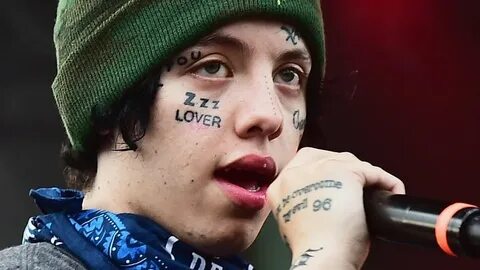 Rapper Lil Xan Gets New Face Tattoo To Remember Mac Miller