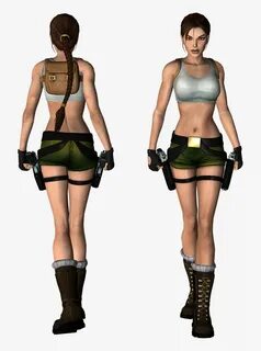 Pin By Living Tomb Raider On Arte - Lara Croft Classic Outfi