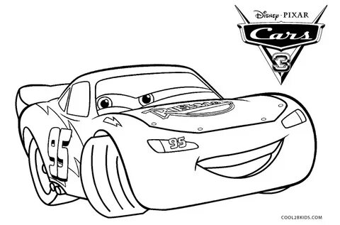 Printable Lightning Mcqueen Coloring Pages Kids - Coloring P