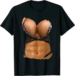 New funny sexy body 3d tshirt boobs