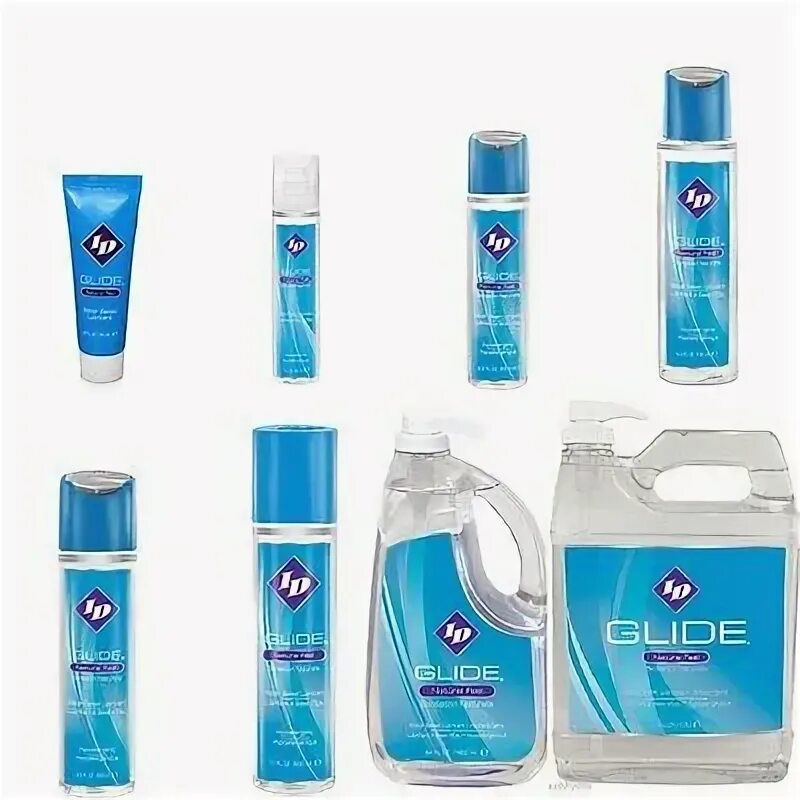 ✔ ID Glide Lube Water Based Natural Feel Personal Sex Lube L