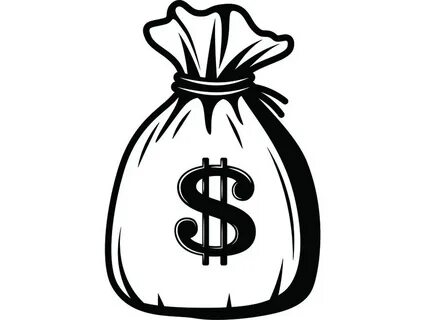 Money 5 Cash Bag Sack 100 Dollar Sign Bills Bank Success Ets