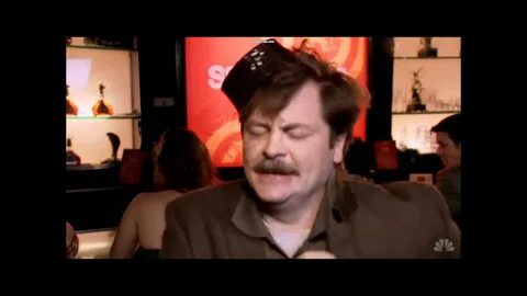 Ron Swanson Drunk Dancing Parks and Recreation - YouTube