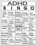 ADHD Bingo - 9GAG
