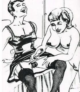 Devina Cox's World Of Femdomination: Vintage Sissy Art Vol 6