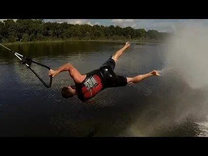 High Speed Barefoot Waterskiing Wipeouts! - YouTube