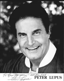 Peter Lupus - Autographed Inscribed Photograph HistoryForSal