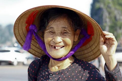 Vietnamese Woman No Teeth free image download