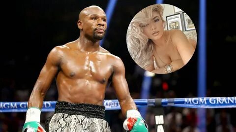 Floyd Mayweather sale con una stripper de su local en Las Ve