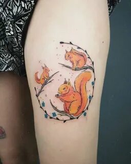 Top 30 Squirrel Tattoos Small Squirrel Tattoo Designs & Idea