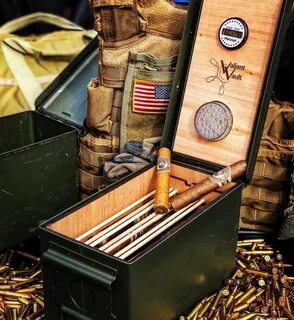 50 Caliber Ammo Can Cigar Humidor Ammo cans, Cigar humidor, 