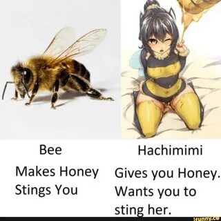 Bee Hachimimi Makes Honey Gives you Honey. Stings You Wants 
