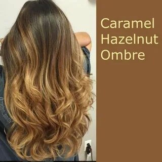 Caramel Hazelnut Ombre Hazelnut hair color, Light hair color