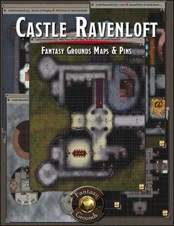 Castle Ravenloft Player Maps (Fantasy Grounds & Source Maps)
