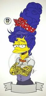 Marjorie "Marge" Simpson Simpson, Marge simpson, Bart simpso