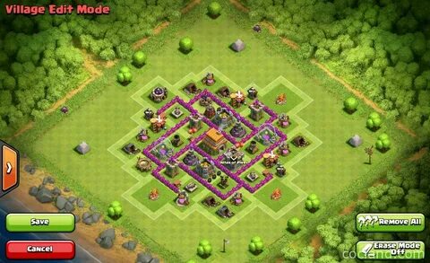 HellCat - Hybrid Layout for Town Hall 6 Clash of Clans Land