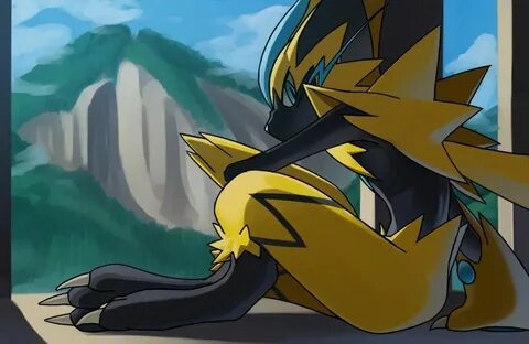 Zeraora Pokemon art, Pokemon eevee, Pokemon pictures