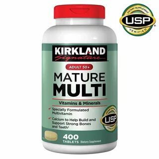 Купить kirkland signature adult mature multi vitamins (Витам