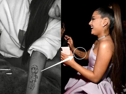 Does Ariana Grande Have Tattoos - TATOERA