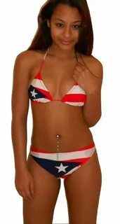 Puerto Rican Flag Bikini - Puerto Rican Pride Bikini Flag bi