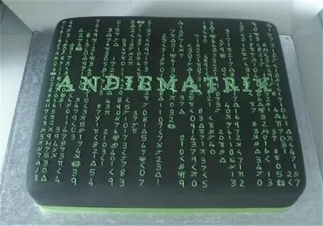 matrix cake - code image Nerd party, Cakes for men, Birthday