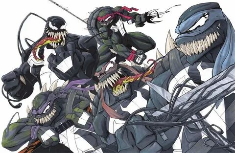 TMNT Symbiotes by justinprime Tmnt, Teenage mutant ninja tur