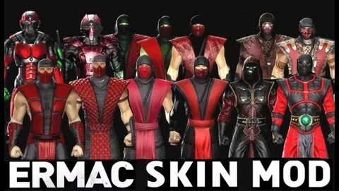 Mortal Kombat ERMAC DLC MK Costume Skin PC Mod MK9 Komplete 