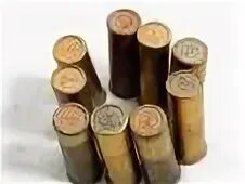 World War Two Winchester 12 Gauge Brass 00 Buck Shot Shells 