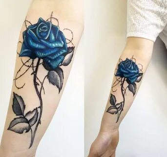 Blue Rose Tattoo On Hand 2022 at tattoo - beta.medstartr.com