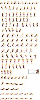 Rayman Sprite Sheet All in one Photos