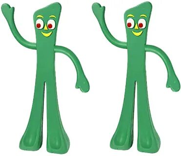Multipet Gumby Rubber Toy Dogs OFFicial