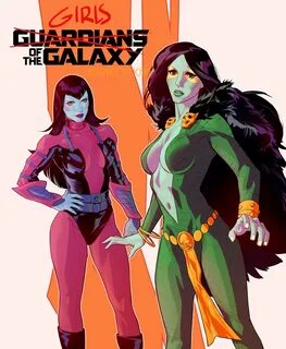 Ann в Твиттере: "Nebula and Gamora #guardiansofthegalaxy #ma