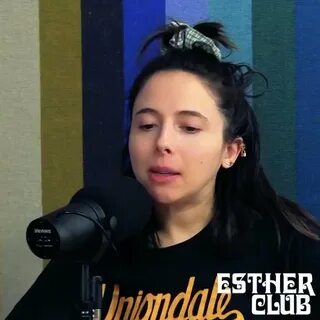 E S T H E R's tweet - "new episode of esther club today " - 