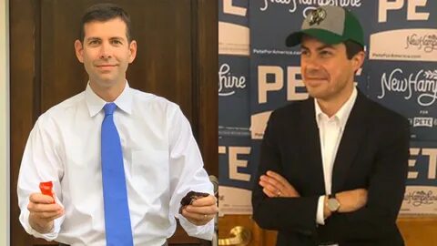 Pete Buttigieg dressed up as Brad Stevens for Halloween - an