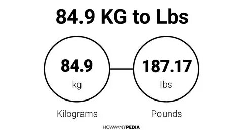 84.9 KG to Lbs - Howmanypedia.com