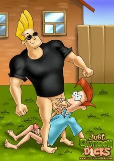 Xbooru - bottomless carl fellatio johnny bravo just cartoon 