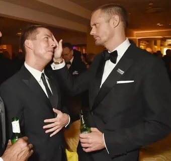 Alexander Skarsgård and Jack McBrayer at SAG Awards 2018 - A