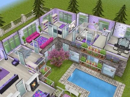 House 68 level 2 #sims #simsfreeplay #simshousedesign Casas 