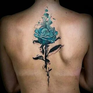 Rose Spine Tattoo - Фото база