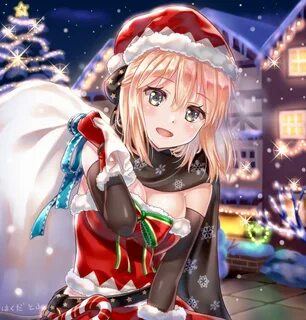 Secondary ZIP 100 pictures of the beautiful girl Santa Claus