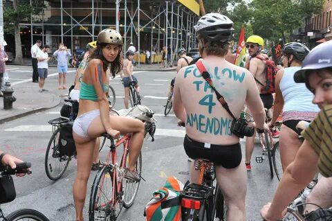 The World Naked Bike Ride Is Coming - Bring Your Bike (But